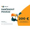 Elektronický darčekový poukaz 200€