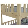 Poschodová posteľ Domček 200x90 - prírodná
