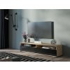 TV stolík Emar 150 - dub artisan/čierna