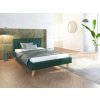 Čalúnená jednolôžková posteľ 120x200 Heaven - zelená