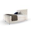 Čalúnená boxspring manželská posteľ s matracom Guliette 140x200 - biela