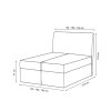 Boxspring Wood 1 rozmery