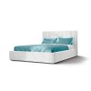 Biela manželská posteľ DENVER
