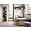 Jednolôžková posteľ ALESSIO AE12 v interierz