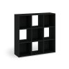 Čierny regál Catchy 9P