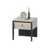 Nočný stolík Gris s osvetlením