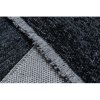 Čierny obdĺžnikový koberec Florence