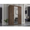 Šatníková skriňa so zrkadlom Elenas 3D DL03