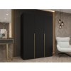 Skriňa v čiernej farbe Alicante 1