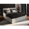 Manželská posteľ sivá