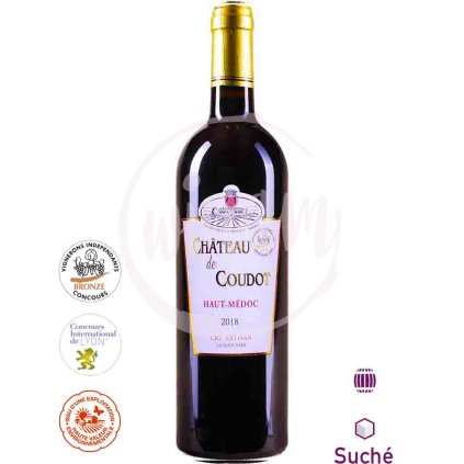 1799 chateau de coudot haut medoc cru artisan rouge