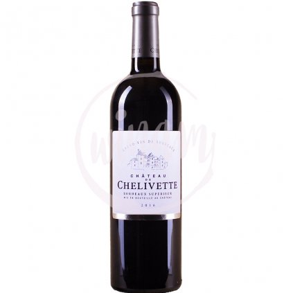 Biodynamické červené cuvée z Bordeaux