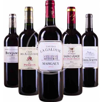 Luxusní degustační balíček Tour de Bordeaux par Excellence