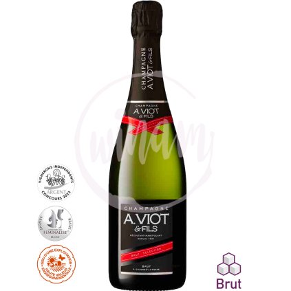 A.VIot et Fils Pravé šampaňské Cuvée tří odrůd