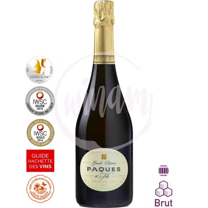 Champagne Paques Barikové šampaňské