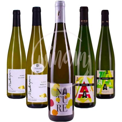 Alsaská sada vín Riesling vs. Sylvaner