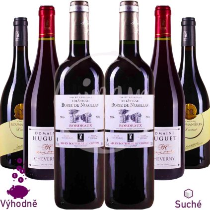 Výhodná sada červených vín