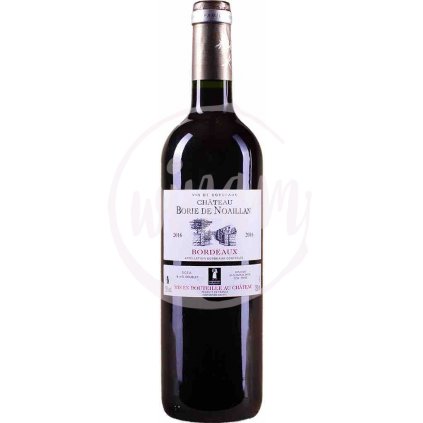 Červené víno z Bordeaux