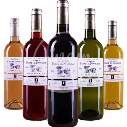 Vína čtyř barev z Bordeaux