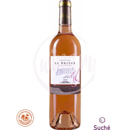 Prieur růžové víno z Bordeaux