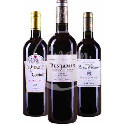 Trio slavných apelací z Bordeaux