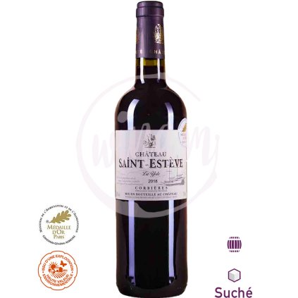 Červené cuvée La Yole z Languedocu