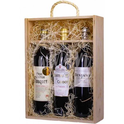 Trio slavných vín z Bordeaux