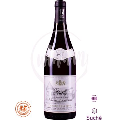 Červené víno z Burgundska
