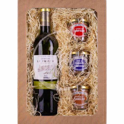 Bílé cuvée z Bordeaux jako dárek