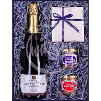 E.Chéré Blanc de Blanc s delikatesami