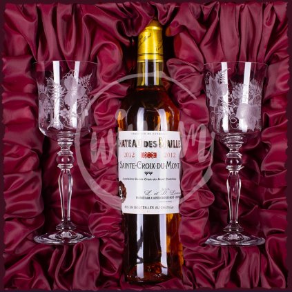 Luxusní sladké víno z Bordeaux v dárkové kazetě
