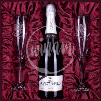 Luxusní ročníkové šampaňské jako dárek