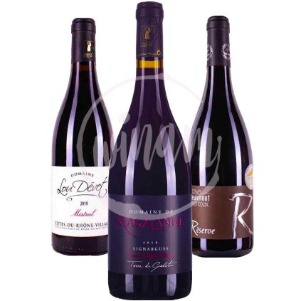 Trio vín z jižní Francie