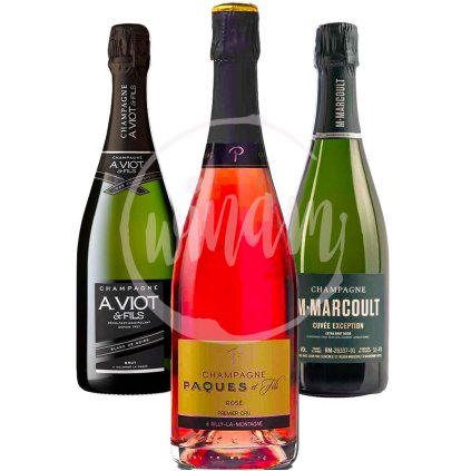 Degustační sada Šampaňské tří terroirů