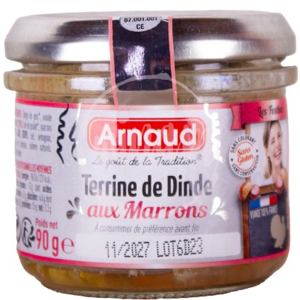 Arnaud terina z krůtího masa s jedlými kaštany