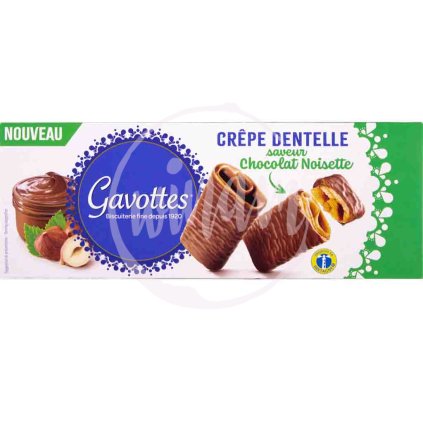 Gavottes Crepe Dentelle s lískovými oříšky