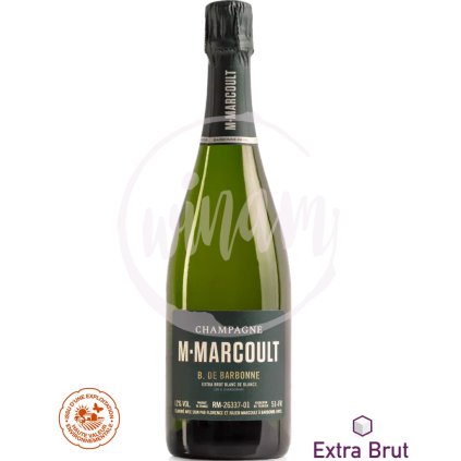 Champagne Michel Marcoult Brut de Barbonne, Extra Brut