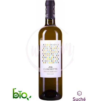 Clochette bílé cuvée z Languedocu