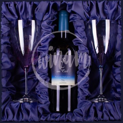 Biodynamické cuvée bez siřičitanů v dárkové kazetě