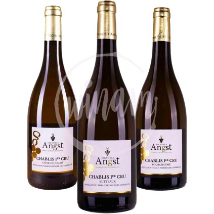 Degustační sada trio Chablis Premier Cru