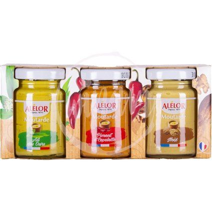 Trio francouzských hořčic