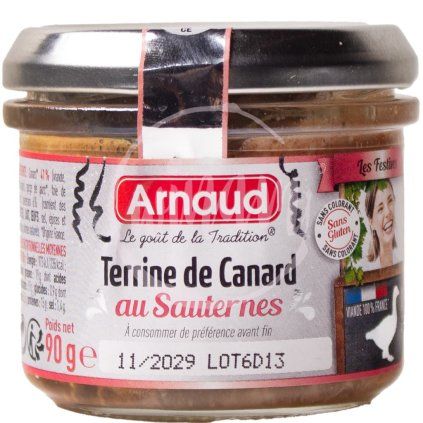 Kachní terina s vínem Sauternes
