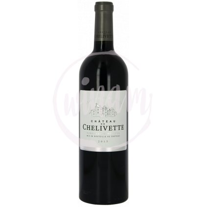 258 chateau de chelivette bordeaux superieur rouge 2015