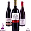 Trio červených vín z Francie - výhodný set