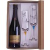 Luxusní dárková sada - šampaňkské a skleničky