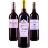 Trio slavných apelací z Bordeaux v červeném