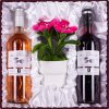 Duo Rosé s květinkou pro maminku