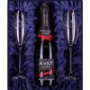 Champagne A.Viot se skleničkami