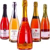 Sada šumivých růžových vín z Francie