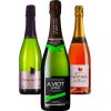 Trio polosuchých šumivých vín z Francie